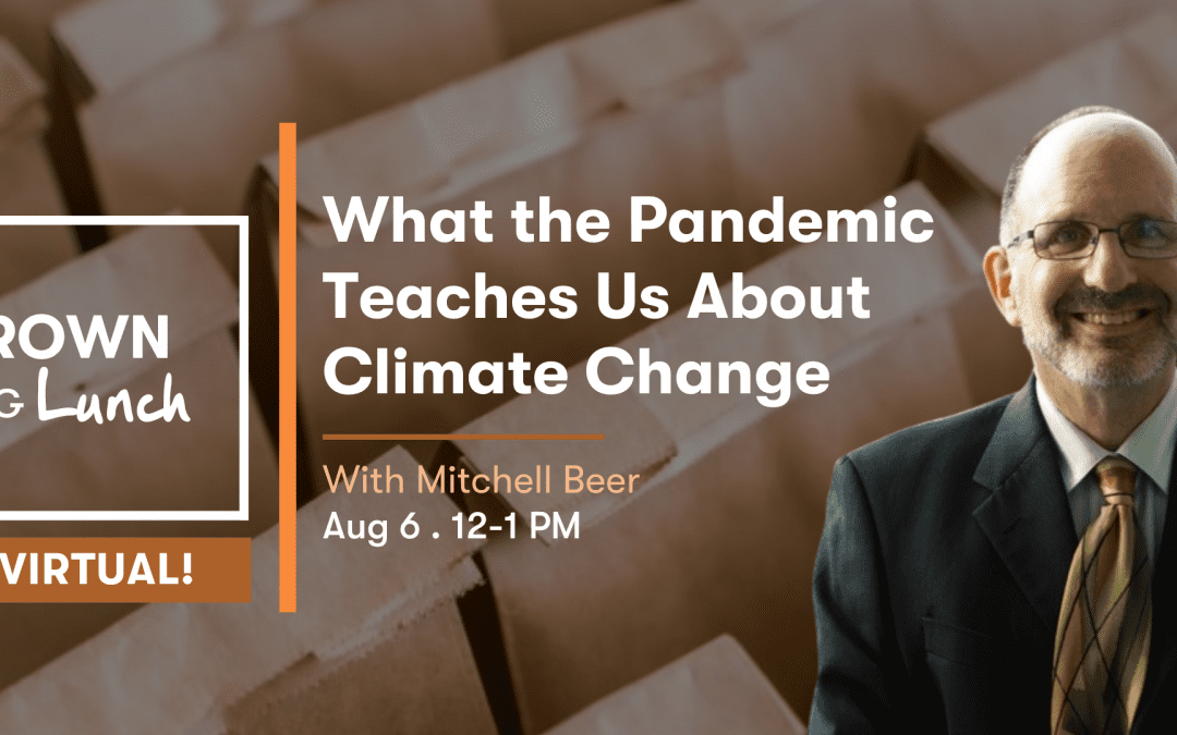 Brown Bag Lunch – What the Pandemic Teaches Us About Climate Change
