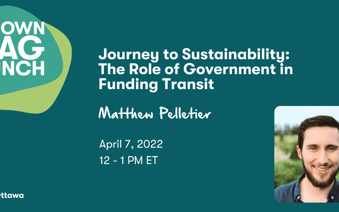 Journey to Sustainability: The Role of Government in Funding Transit